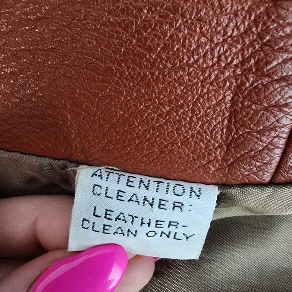 Vintage New England Sportswear Company Leather Jacket | Women's Small - Picture 11 of 16